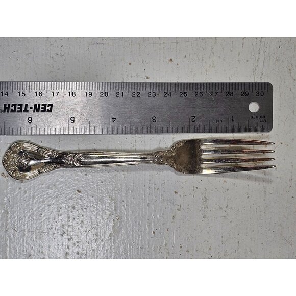 Godinger Grand Master Gold Electro Plate Dinner Fork - Picture 7 of 7